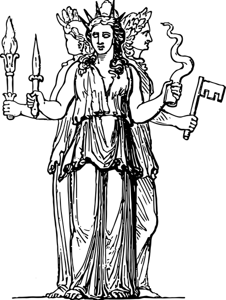 Statues of Greek Goddess